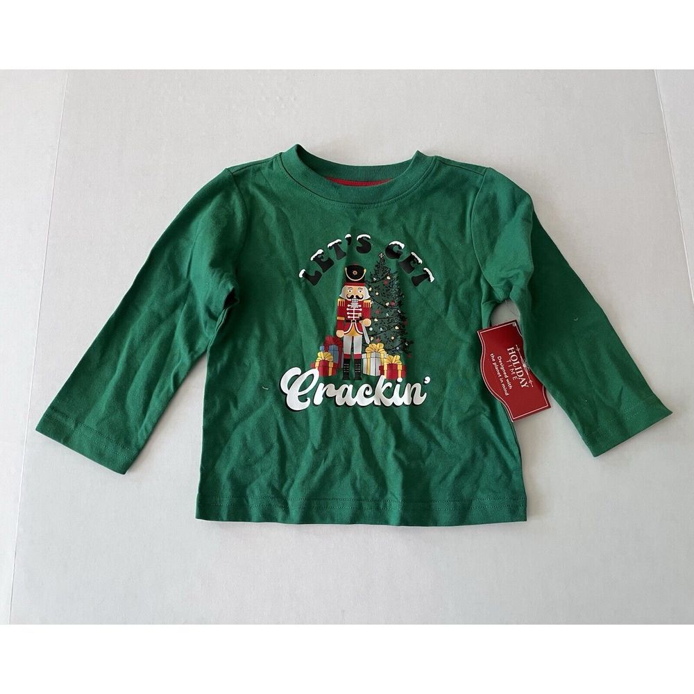 Christmas Nutcracker Long Sleeved Tee Size 18 Month Nwt